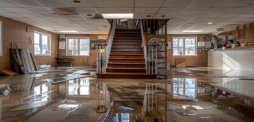 Professional Sewage Cleanup in Basement Services in Waleska, GA