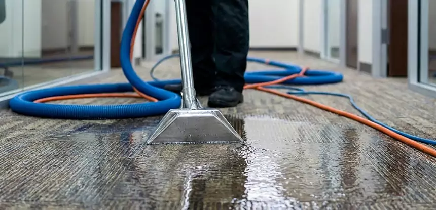 Basement Flooding Carpet Cleanup in Waleska
