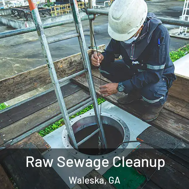 Raw Sewage Cleanup Waleska, GA