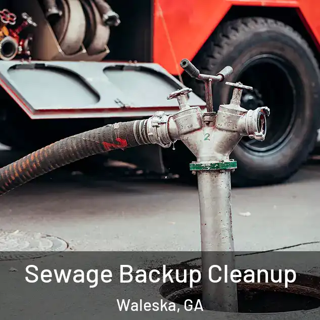  Sewage Backup Cleanup Waleska, GA