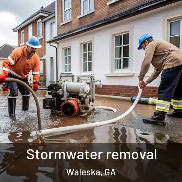  Stormwater removal Waleska, GA